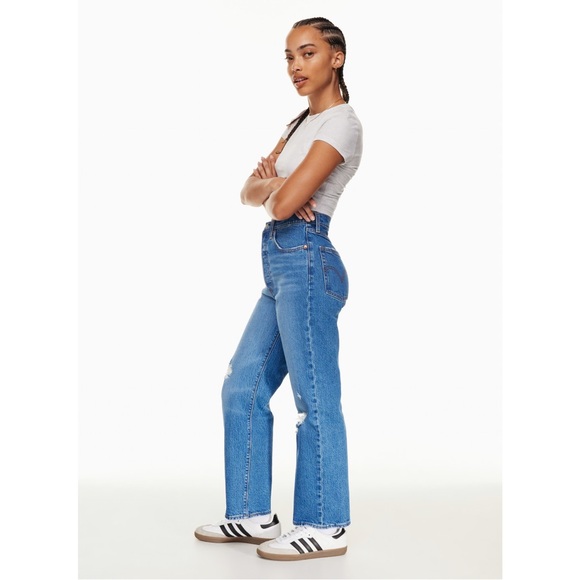 LEVI’S • Ribcage Straight Ankle Jean in Jive Tribe - Picture 11 of 11
